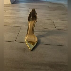 Fashion Nova Gold Heels